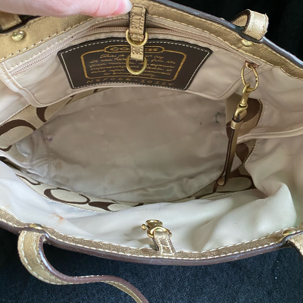 Authentic Coach Bag - image 4
